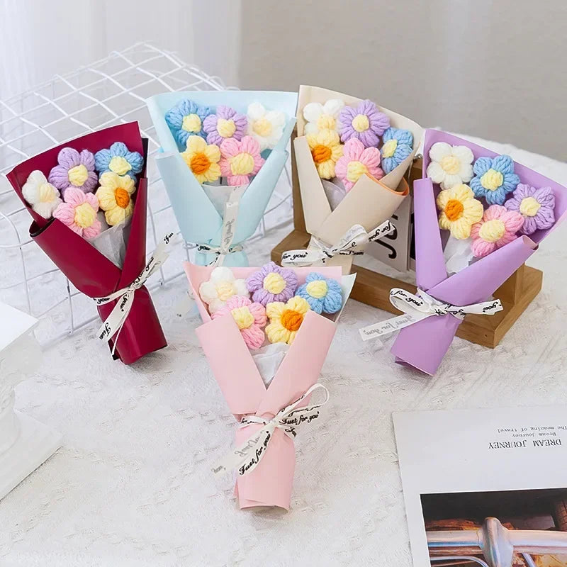 Handmade Crochet Flower Bouquet – Flowers for Special Occasions