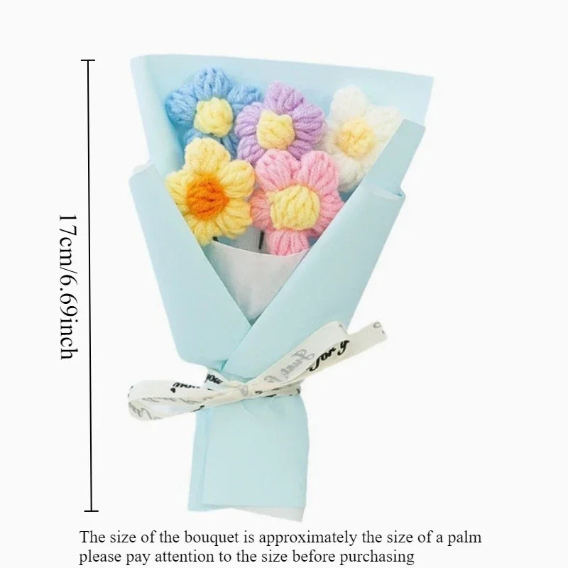 Handmade Crochet Flower Bouquet – Flowers for Special Occasions