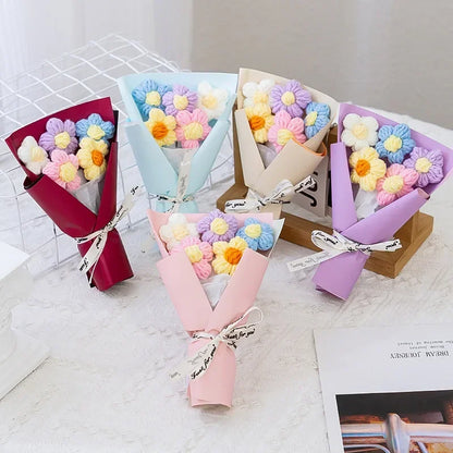 Handmade Crochet Flower Bouquet – Flowers for Special Occasions