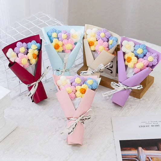 Handmade Crochet Flower Bouquet – Flowers for Special Occasions